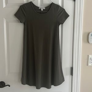 Say What? A-line Green Dress Small